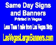 Vegas Trade Show Banners Overnight