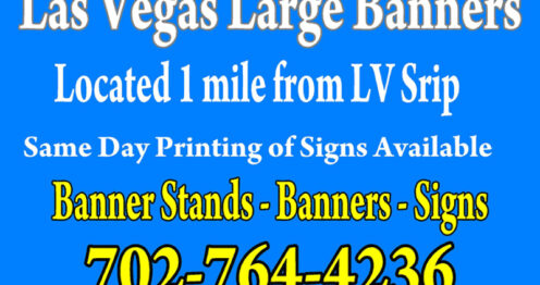 Vegas Convention Foamcore Signs