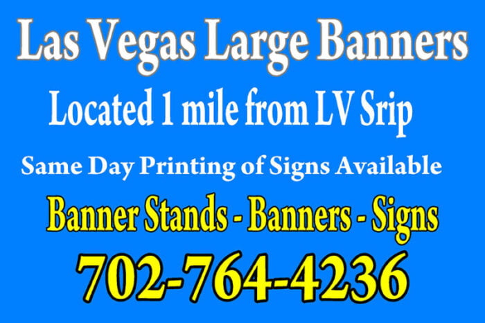 Vegas tradeshow display printing 