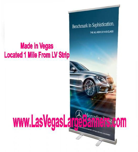 Standup Retractable Banners Vegas