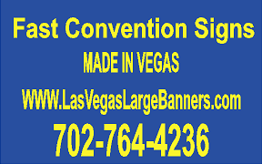 Popular Las Vegas convention signs