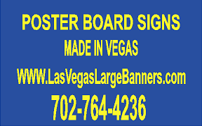 24x36 poster board signs Vegas