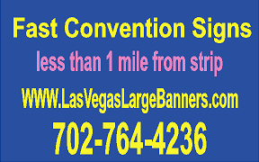 Convention signs Las Vegas