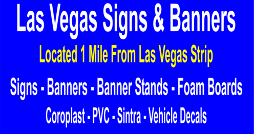 Next Day Foam Board Signs