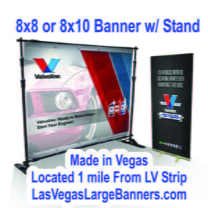 Las Vegas 10ft x 10ft Step Repeat Banners