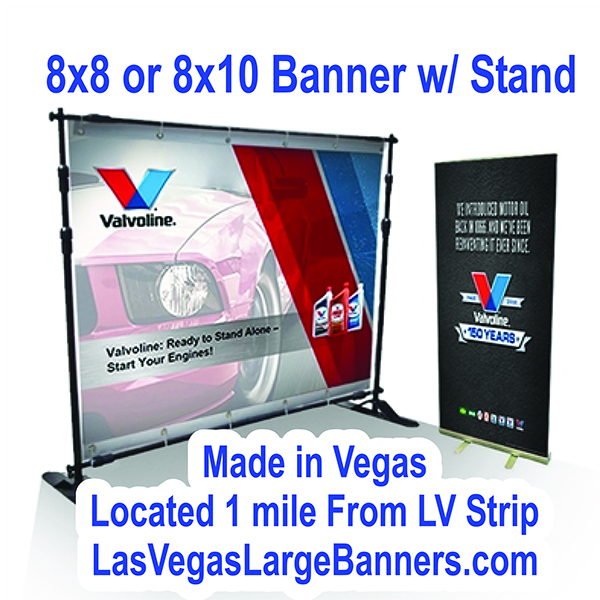Las Vegas 10ft x 10ft Step Repeat Banners