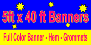 Outdoor Large Banners