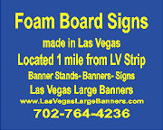 Las Vegas event signs