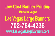 Vegas big banner printing 