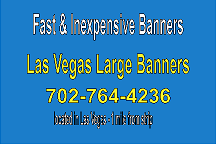 Las Vegas sign banners 89109 