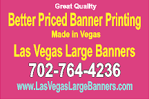 Big vinyl banner printing Vegas