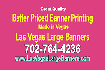 Vegas banners 