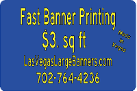 Vegas backdrop banner printing