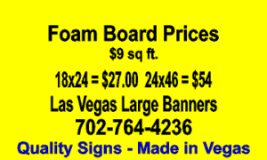 Las Vegas Conference Signs and Banners