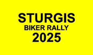 Sturgis 2025 Biker Rally Signs and Banners